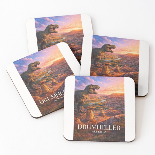 Item preview, Drumheller Dinosaur Valley Alberta Badlands Horseshoe Canyon Heritage Basin designed and sold by Places On Earth.
