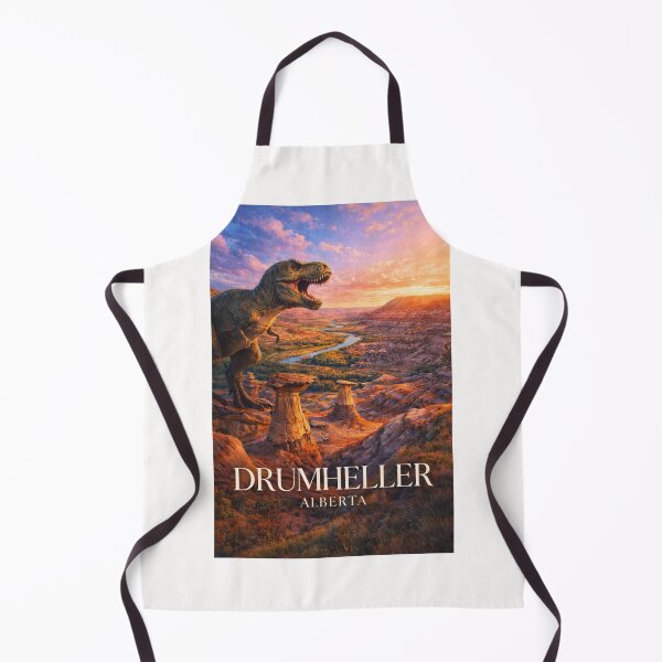 Item preview, Drumheller Dinosaur Valley Alberta Badlands Horseshoe Canyon Heritage Basin designed and sold by Places On Earth.