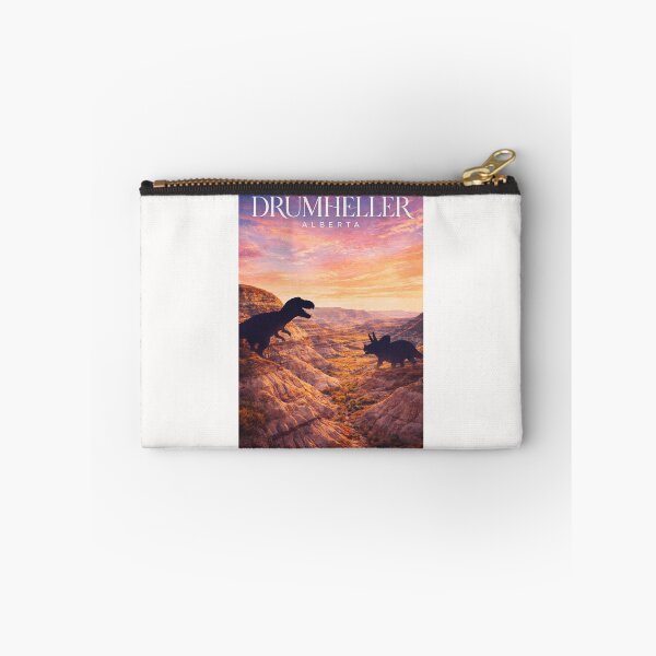 Item preview, Drumheller Alberta Badlands Dinosaur Valley Red Deer River Fossil Region designed and sold by Places On Earth.