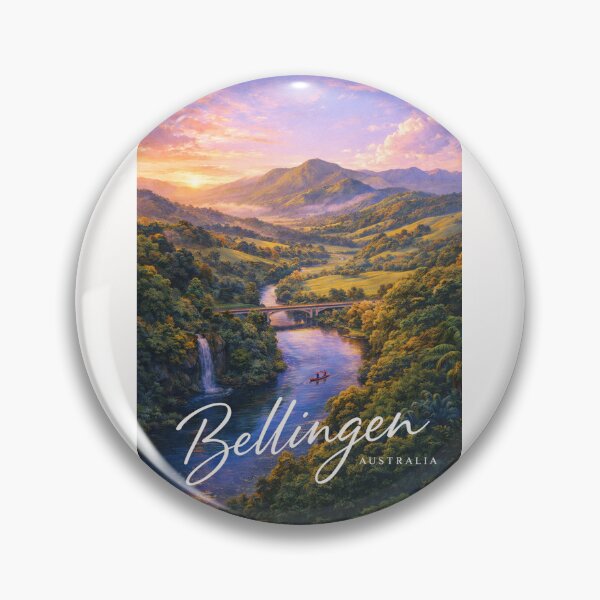 Item preview, Bellingen Waterfall Valley Dorrigo Plateau New South Wales Hinterland designed and sold by Places On Earth.