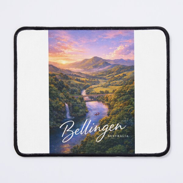 Item preview, Bellingen Waterfall Valley Dorrigo Plateau New South Wales Hinterland designed and sold by Places On Earth.
