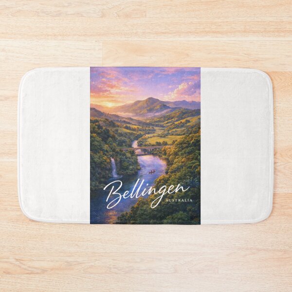 Item preview, Bellingen Waterfall Valley Dorrigo Plateau New South Wales Hinterland designed and sold by Places On Earth.