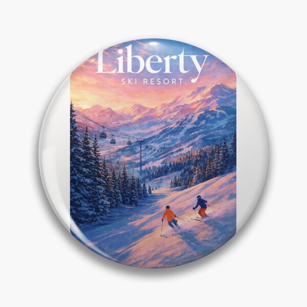 Item preview, Liberty Ski Resort Carroll Valley Pennsylvania Blue Ridge Mountain Slopes designed and sold by Places On Earth.