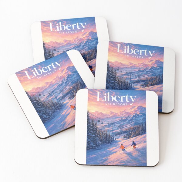 Item preview, Liberty Ski Resort Carroll Valley Pennsylvania Blue Ridge Mountain Slopes designed and sold by Places On Earth.