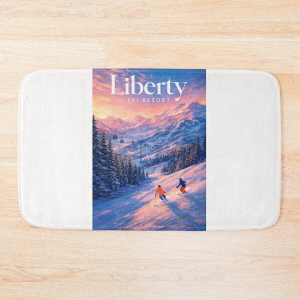 Item preview, Liberty Ski Resort Carroll Valley Pennsylvania Blue Ridge Mountain Slopes designed and sold by Places On Earth.