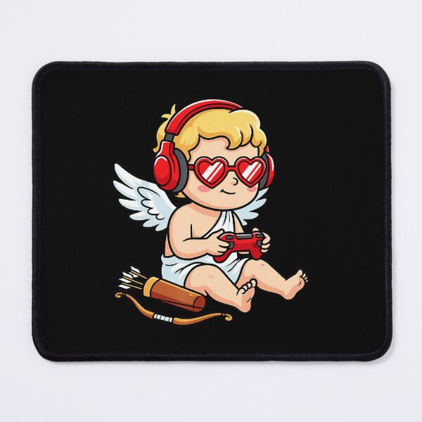 Item preview, Cupid Gamer Funny Valentine Angel Gaming designed and sold by FGTV2021.