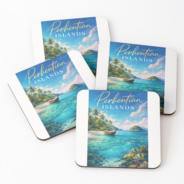 Item preview, Perhentian Islands Pulau Perhentian Besar Terengganu Tropical Reef Coast designed and sold by Places On Earth.