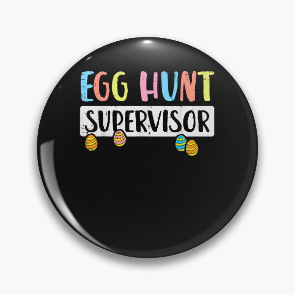 Item preview, Egg Hunt Supervisor Colorful Festive Spring Holiday Design designed and sold by raso1989.