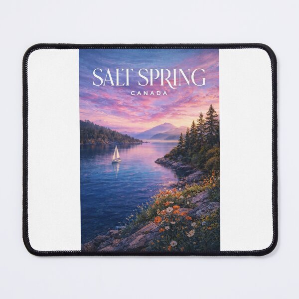Item preview, Salt Spring Gulf Islands British Columbia Salish Sea Coastal Escape designed and sold by Places On Earth.