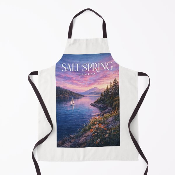 Item preview, Salt Spring Gulf Islands British Columbia Salish Sea Coastal Escape designed and sold by Places On Earth.