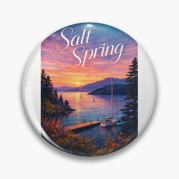Item preview, Salt Spring Island Ganges Harbour Southern Gulf Islands British Columbia Retreat designed and sold by Places On Earth.
