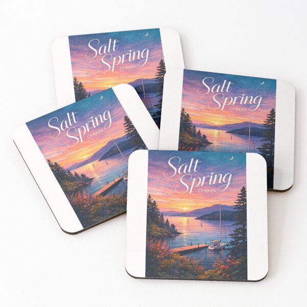 Item preview, Salt Spring Island Ganges Harbour Southern Gulf Islands British Columbia Retreat designed and sold by Places On Earth.
