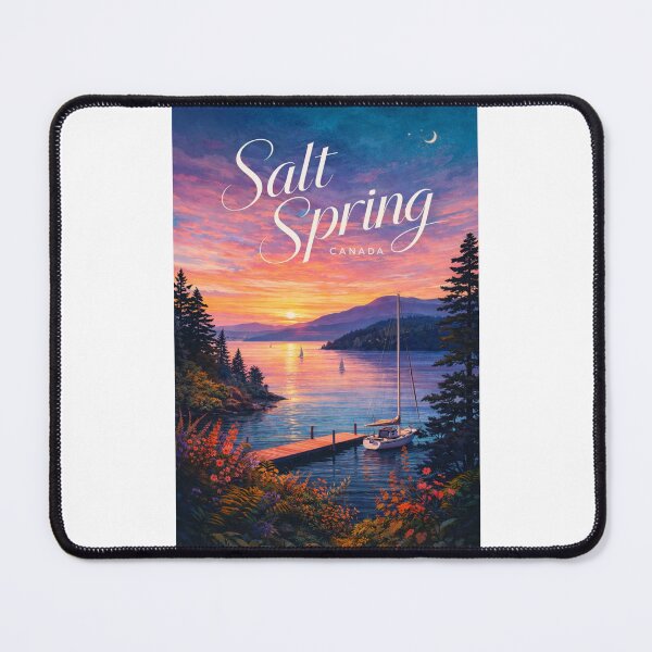 Item preview, Salt Spring Island Ganges Harbour Southern Gulf Islands British Columbia Retreat designed and sold by Places On Earth.
