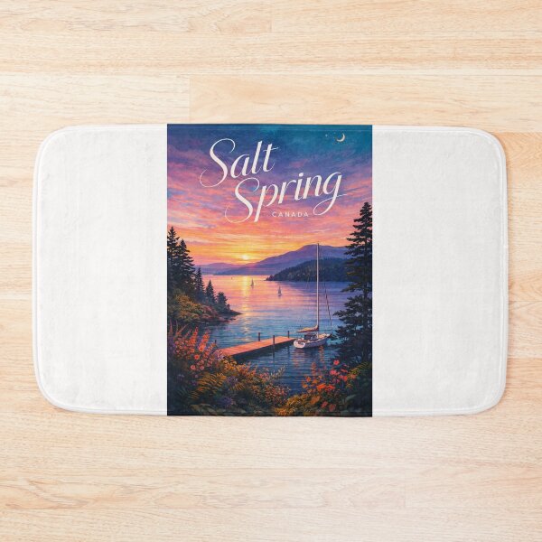 Item preview, Salt Spring Island Ganges Harbour Southern Gulf Islands British Columbia Retreat designed and sold by Places On Earth.
