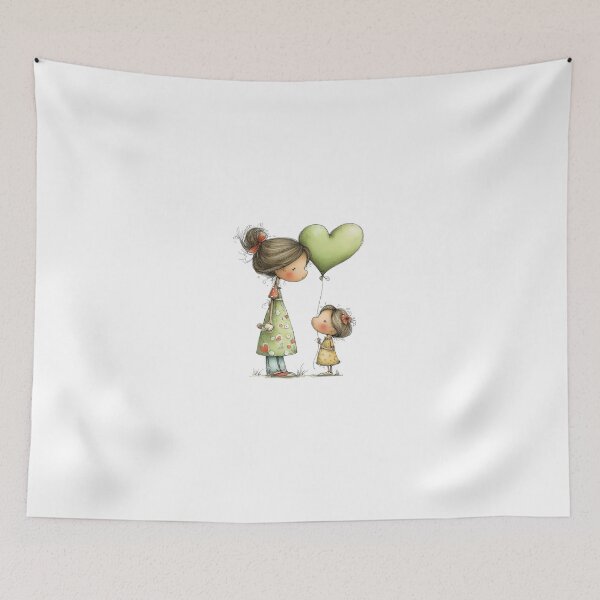 Item preview, A Big Heart-Like You Mom  designed and sold by giftedessence.