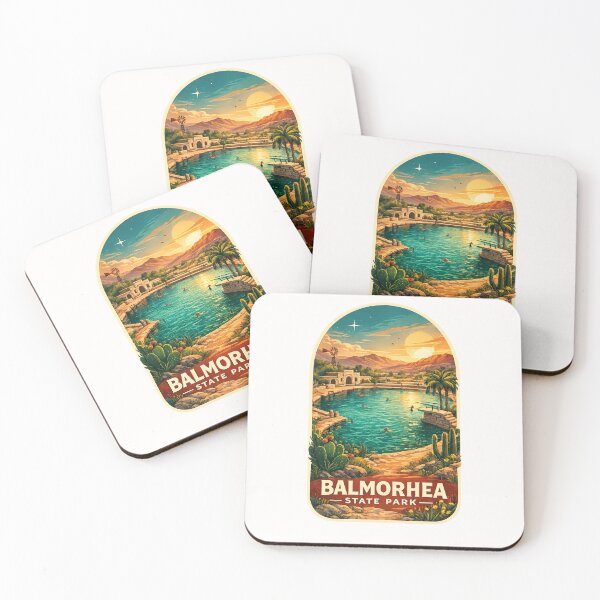 Item preview, Balmorhea State Park Toyahvale West Texas Davis Mountains Desert Springs designed and sold by Places On Earth.