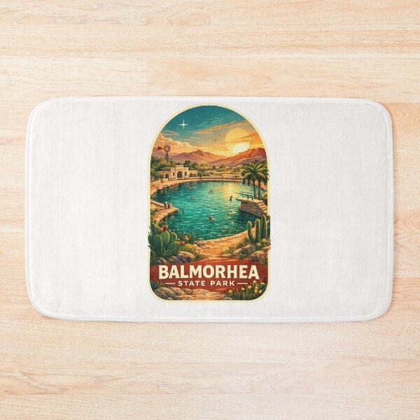 Item preview, Balmorhea State Park Toyahvale West Texas Davis Mountains Desert Springs designed and sold by Places On Earth.