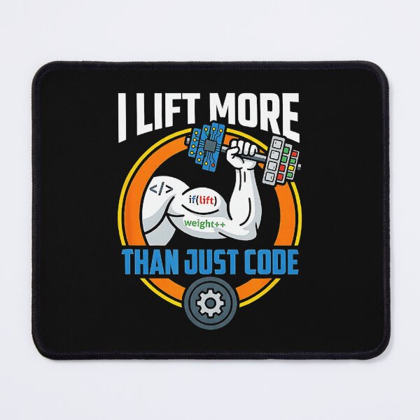 Artikelvorschau, Ich trainiere mehr als nur Code – Lustiger Programmierer-Fitness-Trend entworfen und verkauft von eliramaison.