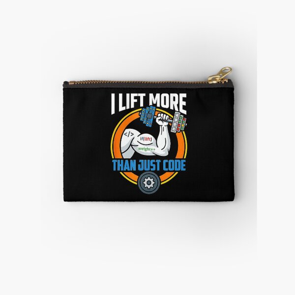 Item preview, I Lift More Than Just Code Funny Programmer Fitness designed and sold by eliramaison.