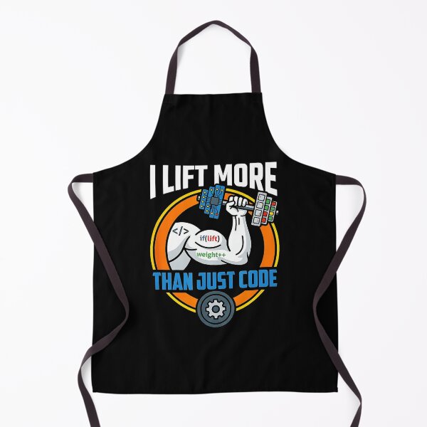 Item preview, I Lift More Than Just Code Funny Programmer Fitness designed and sold by eliramaison.