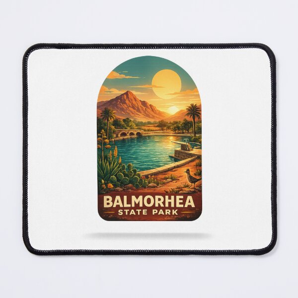 Item preview, Balmorhea State Park San Solomon Springs Toyahvale West Texas Oasis Basin designed and sold by Places On Earth.