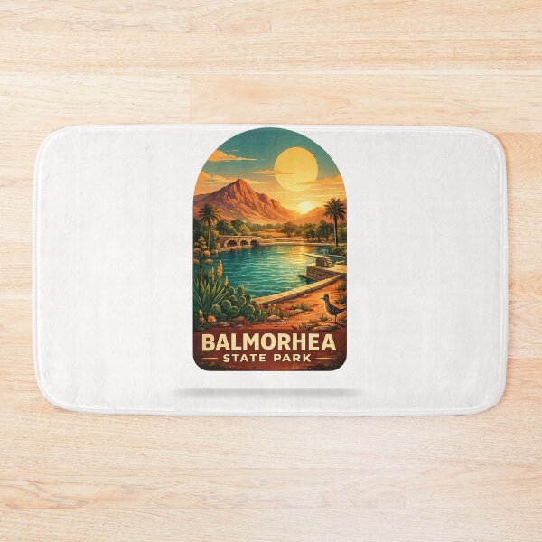 Item preview, Balmorhea State Park San Solomon Springs Toyahvale West Texas Oasis Basin designed and sold by Places On Earth.