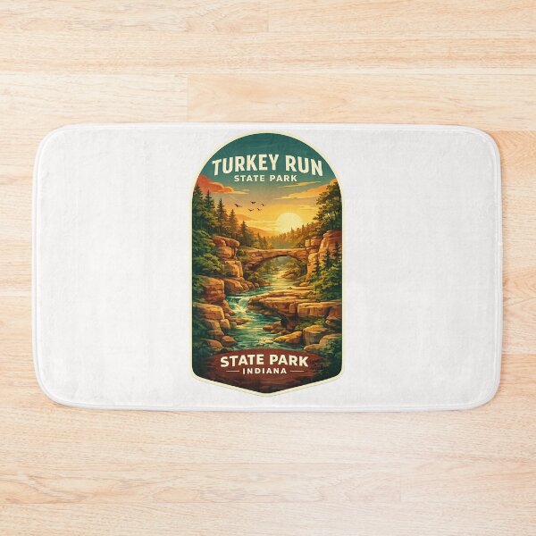 Item preview, Turkey Run State Park Parke County Sugar Creek Indiana Sandstone Ravines designed and sold by Places On Earth.