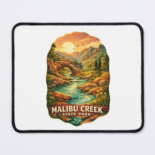 Item preview, Malibu Creek State Park Santa Monica Mountains Calabasas Canyon Preserve designed and sold by Places On Earth.