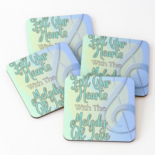 Item preview, Fill Our Hearts With Melody Of Love Gradient designed and sold by BrightrDayMusicArt.