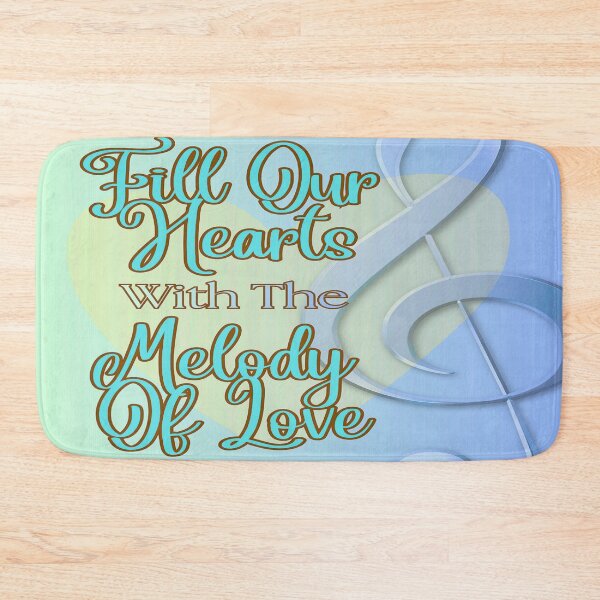 Item preview, Fill Our Hearts With Melody Of Love Gradient designed and sold by BrightrDayMusicArt.