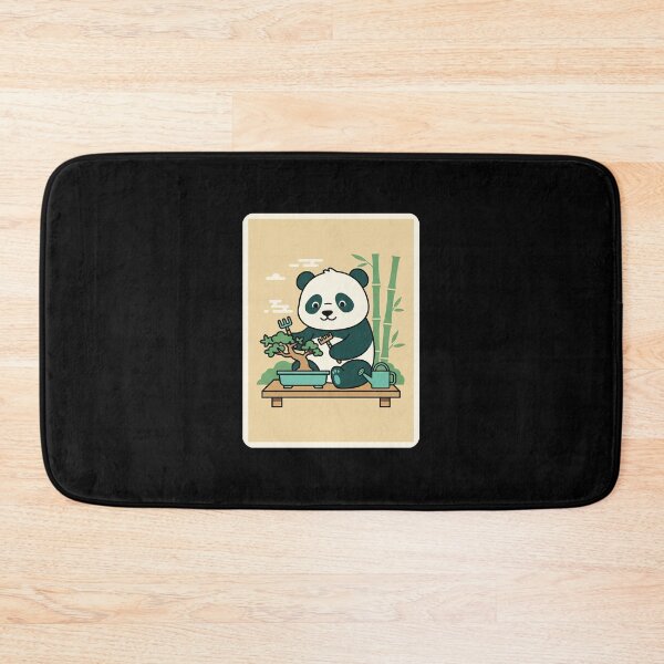 Item preview, Cute Panda Bonsai Gardening Calm Aesthetic designed and sold by JordynLadukeg65.