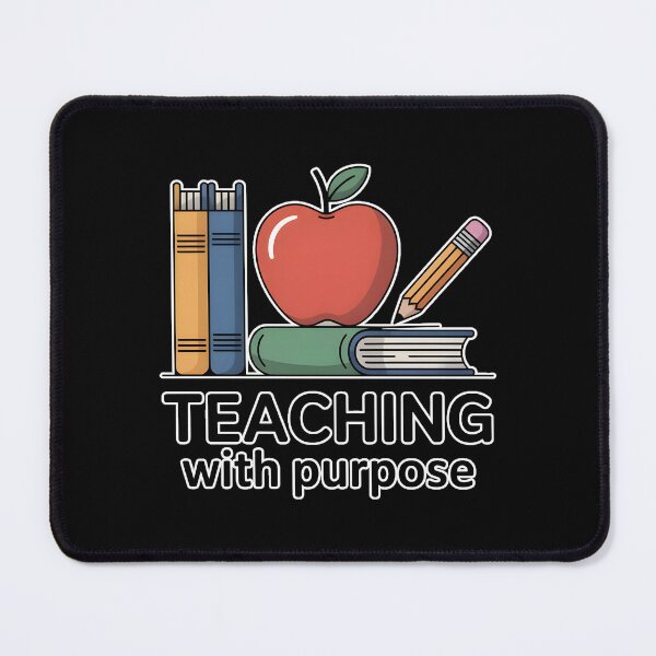 Item preview, Teaching With Purpose Teacher Appreciation Minimal Aesthetic Shirt designed and sold by ImaginedSpace7.