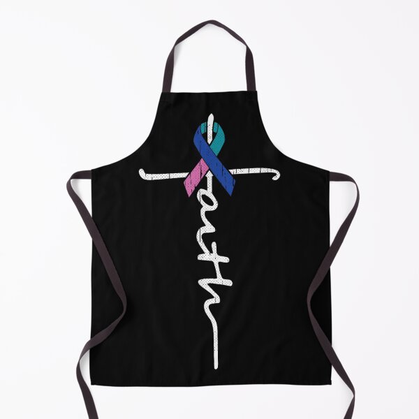 Item preview, Thyroid Cancer Ribbon designed and sold by goombi-creative.