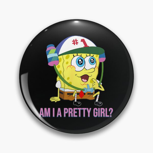 Item preview, Mademark X Spongebob Squarepants - Spongebob Squarepants - Am I A Pretty Girl  designed and sold by TshirtLead.