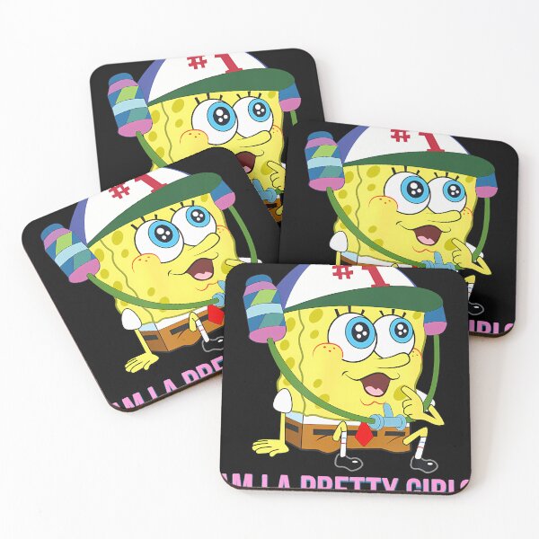 Item preview, Mademark X Spongebob Squarepants - Spongebob Squarepants - Am I A Pretty Girl  designed and sold by TshirtLead.
