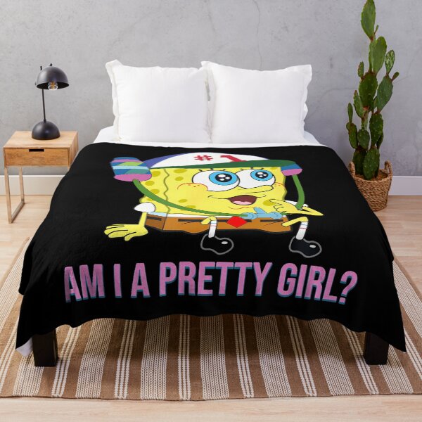 Item preview, Mademark X Spongebob Squarepants - Spongebob Squarepants - Am I A Pretty Girl  designed and sold by TshirtLead.