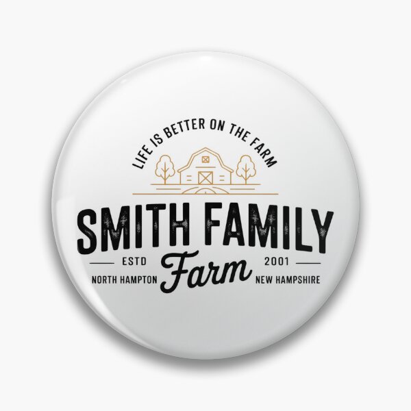 Aperçu de l'œuvre T-shirt Smith Family Farm – Motif vintage vie à la ferme, T-shirt rustique pour fermier créée et vendue par Picasfarmer.