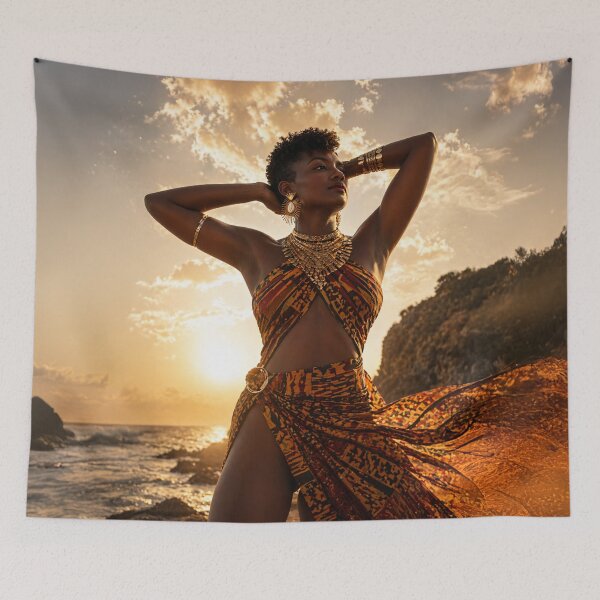 Item preview, Golden Horizon Queen designed and sold by TedKentPhoto.