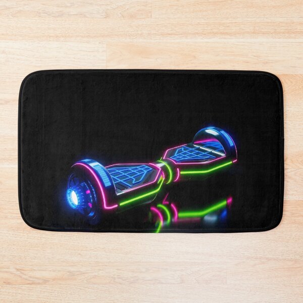 Item preview, Neon Grid Hoverboard - Cyberpunk Electric Ride Art designed and sold by powersunlight.