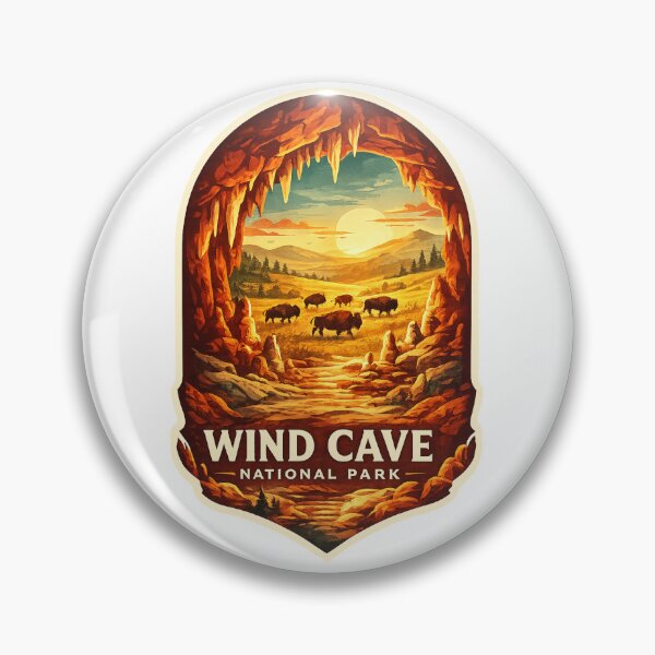 Item preview, Wind Cave National Park Black Hills South Dakota Prairie Heritage designed and sold by Aryabek.