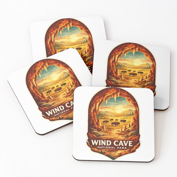 Item preview, Wind Cave National Park Black Hills South Dakota Prairie Heritage designed and sold by Aryabek.