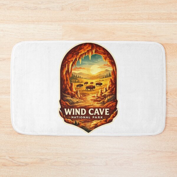 Item preview, Wind Cave National Park Black Hills South Dakota Prairie Heritage designed and sold by Aryabek.