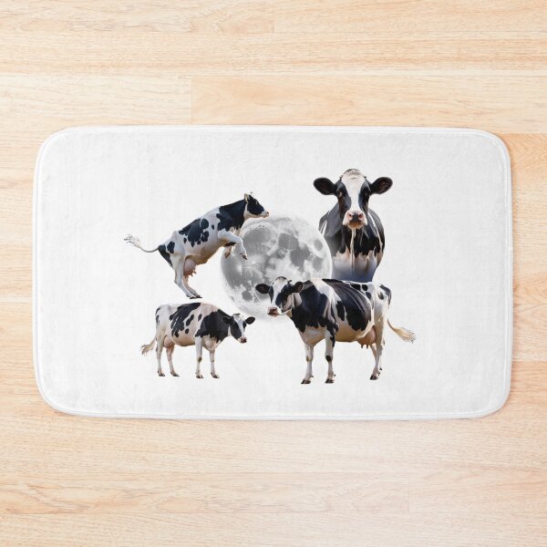 Item preview, Funny Cow Over The Moon Shirt – Surreal Farm Animal Meme Aesthetic Tee designed and sold by Picasfarmer.