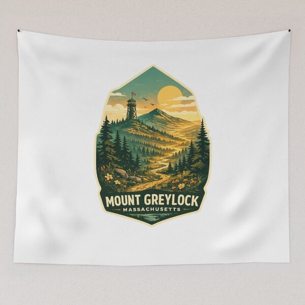 Item preview, Mount Greylock Berkshire County Massachusetts Appalachian Summit Monument designed and sold by Aryabek.