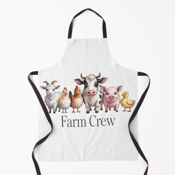 Item preview, Farm Crew Cute Animals Shirt – Cow Pig Chicken Goat Duck Funny Farm Squad Tee designed and sold by Picasfarmer.