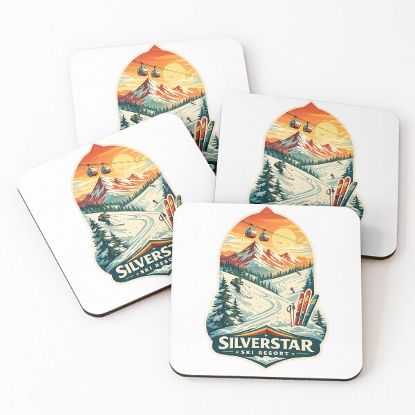 Item preview, SilverStar Ski Resort Okanagan British Columbia Monashee Alpine Escape designed and sold by Aryabek.