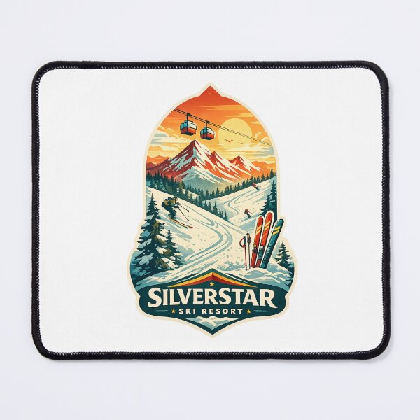Item preview, SilverStar Ski Resort Okanagan British Columbia Monashee Alpine Escape designed and sold by Aryabek.