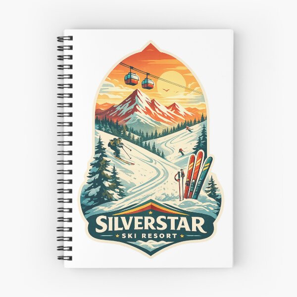Item preview, SilverStar Ski Resort Okanagan British Columbia Monashee Alpine Escape designed and sold by Aryabek.