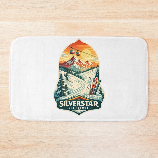 Item preview, SilverStar Ski Resort Okanagan British Columbia Monashee Alpine Escape designed and sold by Aryabek.