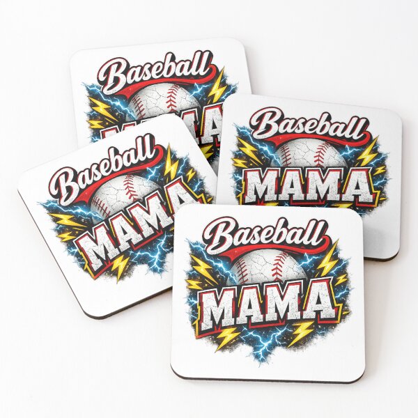 Item preview, Baseball Mama Lightning Graphic Design  designed and sold by Mundo Tees.